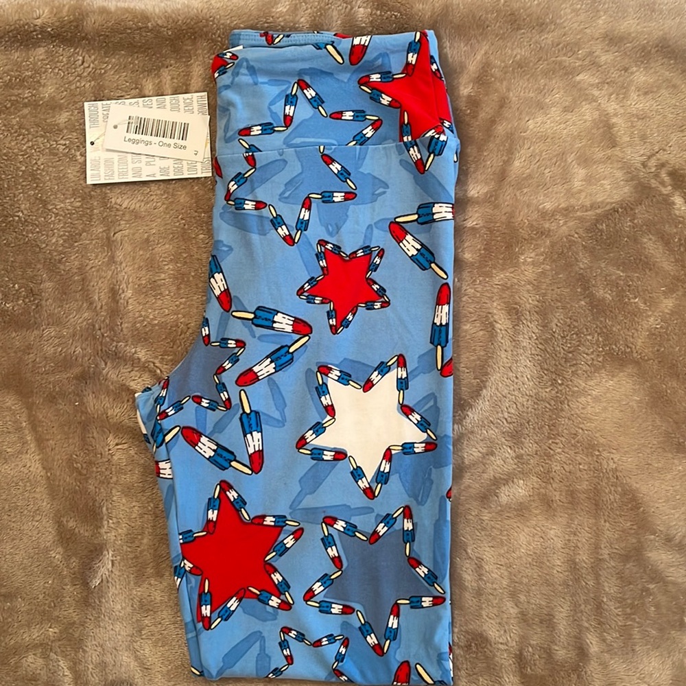 Lularoe legging size- ONE SIZE- 0-12. Yoga waistband. new with tags.